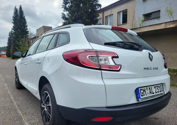 Renault Megane cena 26700 przebieg: 135395, rok produkcji 2014 z Złotów małe 781